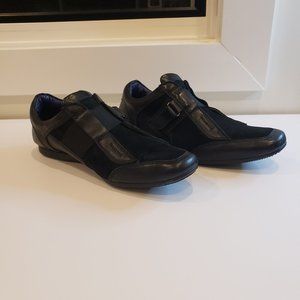 F.nebuloni Leather Dress/Casual Shoes Black Size 39